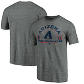Arizona Diamondbacks Team Freedom Tri-Blend T-Shirt - Gray