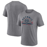 Detroit Pistons Team Freedom Tri-Blend T-Shirt sale - Gray outlet