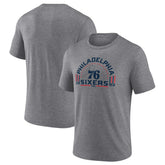 Philadelphia 76ers Team Freedom Tri-Blend T-Shirt - Gray for sale