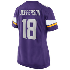 Justin Jefferson Minnesota Vikings Women's Game Jersey - Purple | Nike cheap