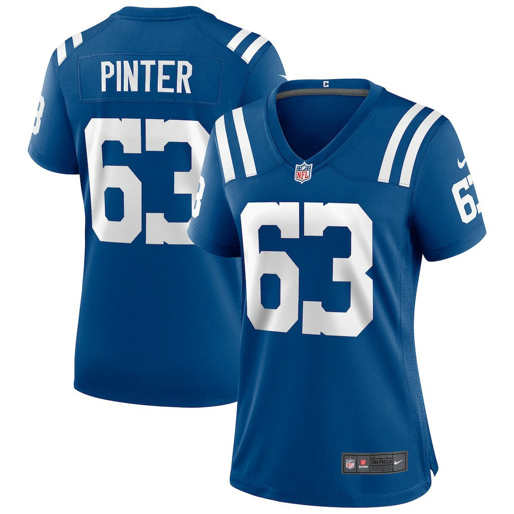 Danny Pinter Indianapolis Colts Women's Game Jersey - Royal | Nike for sale