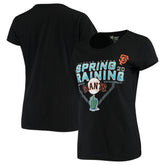 San Francisco Giants G-III Sports by Carl Banks Women's 2020 Spring Training Endzone T-Shirt - Black
