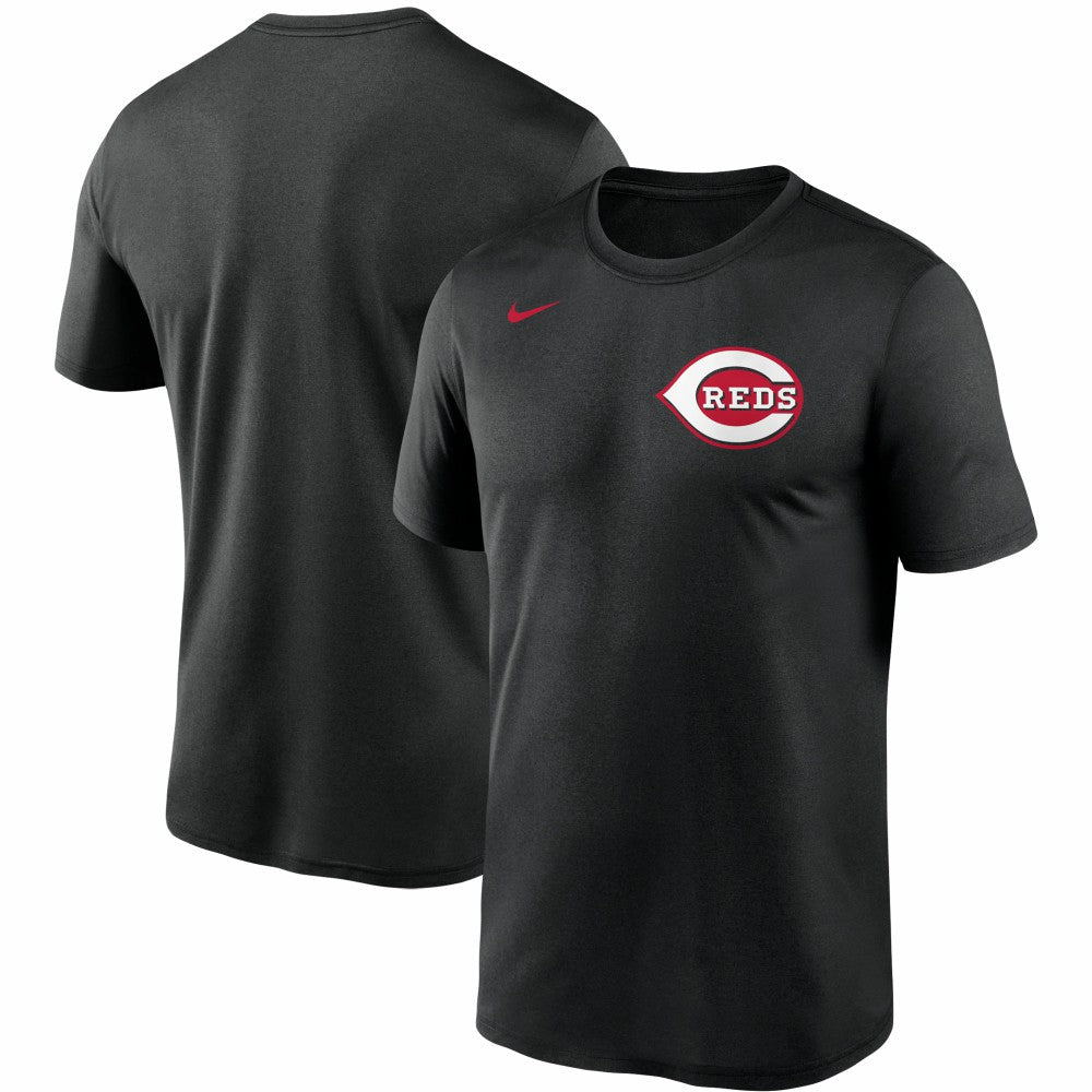 Cincinnati Reds Wordmark Legend Performance T-Shirt - Black | Nike