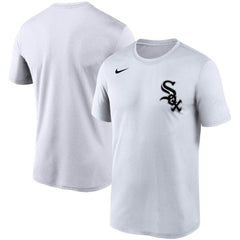 Chicago White Sox Wordmark Legend Performance T-Shirt - White | Nike