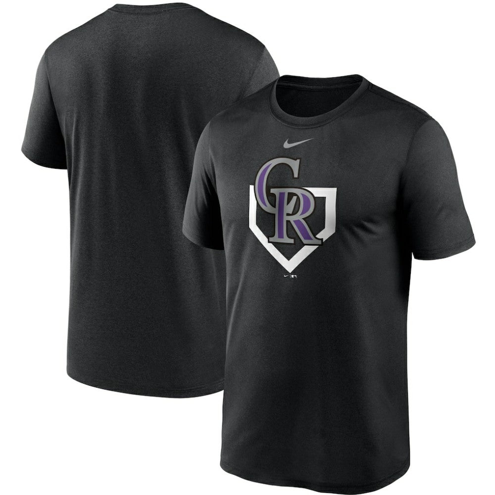 Colorado Rockies Icon Legend Performance T-Shirt - Black | Nike
