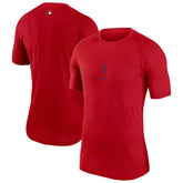 Los Angeles Angels Authentic Collection Performance Raglan T-Shirt - Red | Nike