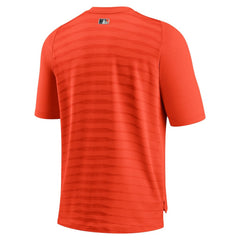 Baltimore Orioles Authentic Collection Pregame Performance V-Neck T-Shirt - Orange | Nike