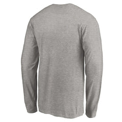 Los Angeles Chargers On Side Stripe Long Sleeve T-Shirt - Heathered Gray discount