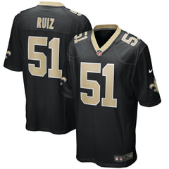Cesar Ruiz New Orleans Saints Player Game Jersey - Black | Nike on sale