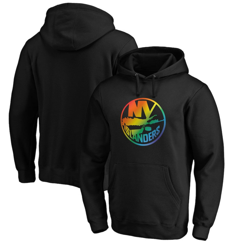 New York Islanders Team Pride Logo Pullover Hoodie Black