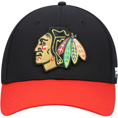 Chicago Blackhawks Fanatics Core Primary Logo Flex Hat Black