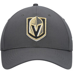 Vegas Golden Knights Fanatics Logo Core Adjustable Hat Charcoal
