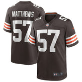 Clay Matthews Cleveland Browns Game Retired Player Jersey - Brown | Nike discount