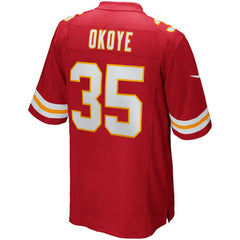 Christian Okoye Kansas City Chiefs Game Retired Player Jersey - Red | Nike on sale