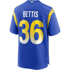 Jerome Bettis Los Angeles Rams Game Retired Player Jersey - Royal | Nike for sale