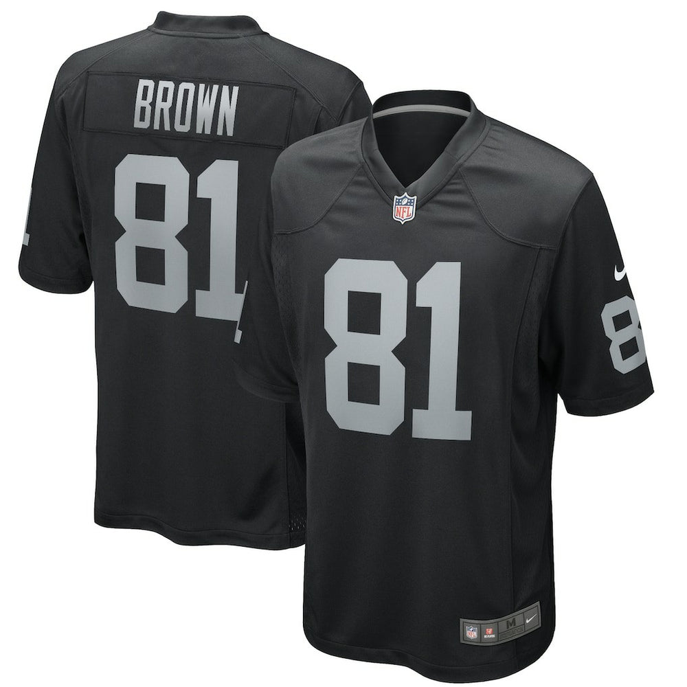 Tim Brown Las Vegas Raiders Game Retired Player Jersey - Black | Nike discount