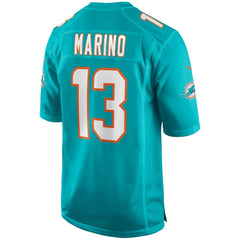 Dan Marino Miami Dolphins Game Retired Player Jersey - Aqua | Nike cheap