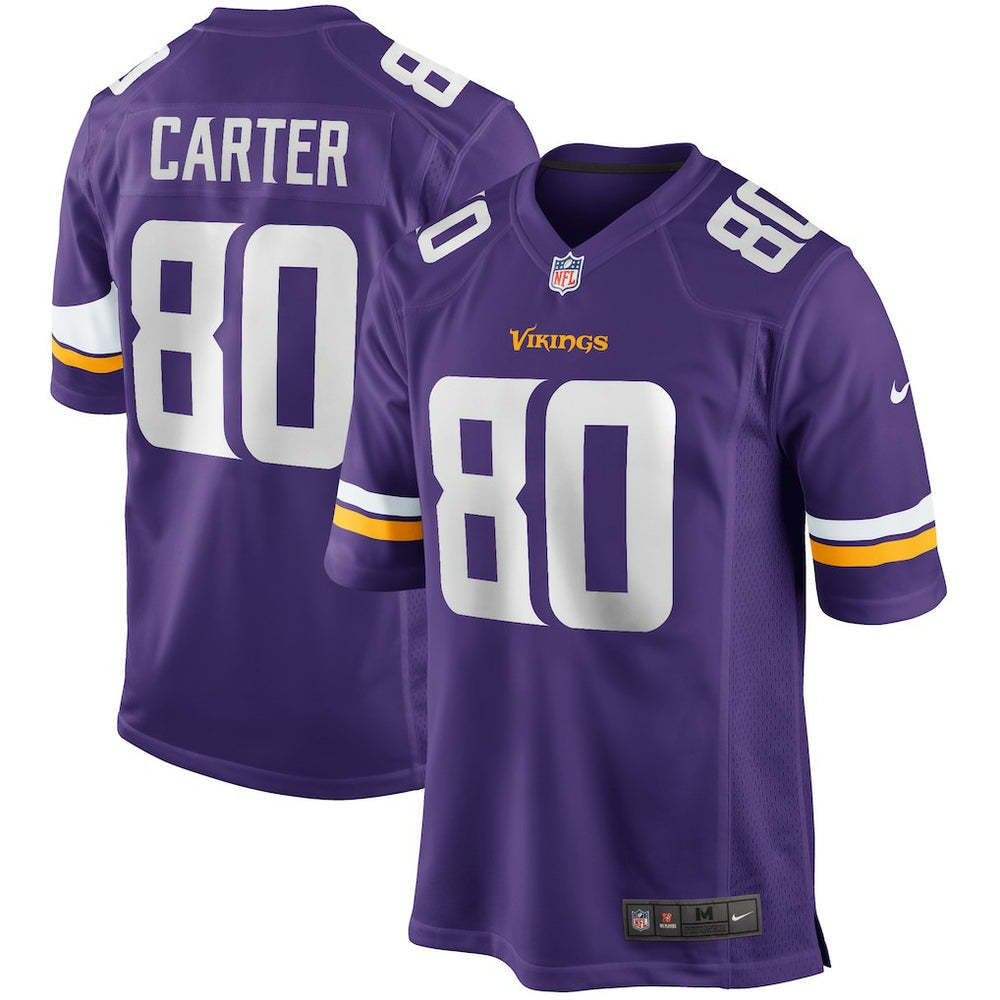 Cris Carter Minnesota Vikings Game Retired Player Jersey - Purple | Nike cheap
