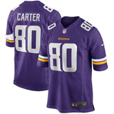 Cris Carter Minnesota Vikings Game Retired Player Jersey - Purple | Nike cheap