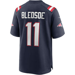 Drew Bledsoe New England Patriots Game Retired Player Jersey - Navy | Nike discount