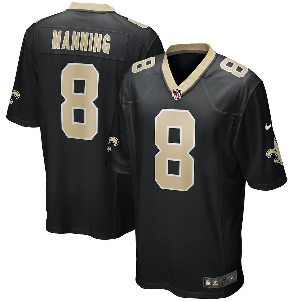 Archie Manning New Orleans Saints Game Retired Player Jersey - Black | Nike on sale