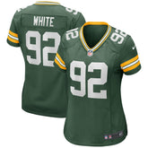 Reggie White Green Bay Packers Women's Game Retired Player Jersey - Green | Nike cheap