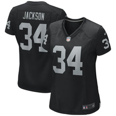 Bo Jackson Las Vegas Raiders Women's Game Retired Player Jersey - Black | Nike cheap