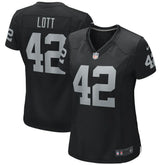 Ronnie Lott Las Vegas Raiders Women's Game Retired Player Jersey - Black | Nike outlet