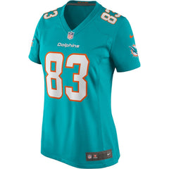 Mark Clayton Miami Dolphins Women's Game Retired Player Jersey - Aqua | Nike discount