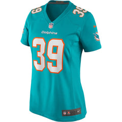Larry Csonka Miami Dolphins Women's Game Retired Player Jersey - Aqua | Nike discount