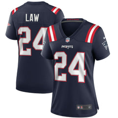 Ty Law New England Patriots Women's Game Retired Player Jersey - Navy | Nike cheap