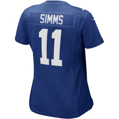 Phil Simms New York Giants Women's Game Retired Player Jersey - Royal | Nike for sale