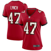 John Lynch Tampa Bay Buccaneers Women's Game Retired Player Jersey - Red | Nike cheap