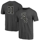 Chicago White Sox Father's Day Greatest Dad Tri-Blend T-Shirt - Black