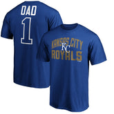 Kansas City Royals Father's Day #1 Dad T-Shirt - Royal