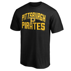 Pittsburgh Pirates Father's Day #1 Dad T-Shirt - Black
