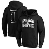 Chicago White Sox Father's Day #1 Dad Pullover Hoodie - Black