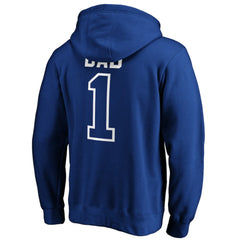 Los Angeles Dodgers Father's Day #1 Dad Pullover Hoodie - Royal