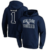 New York Yankees Father's Day #1 Dad Pullover Hoodie - Navy