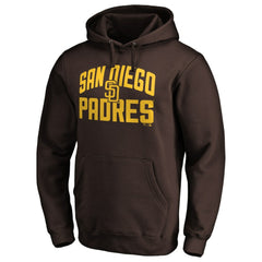 San Diego Padres Father's Day #1 Dad Pullover Hoodie - Brown