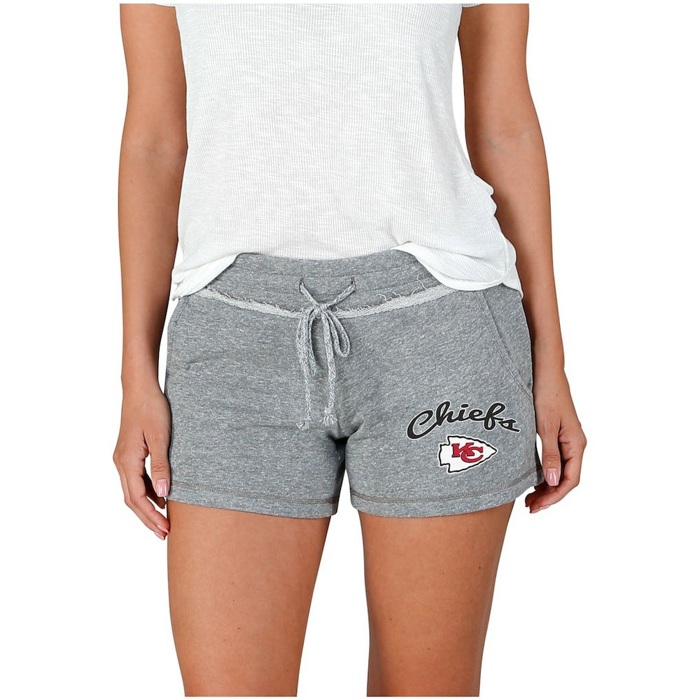 Kansas City Chiefs Concepts Sport Women's Mainstream Terry Shorts - Gray discount