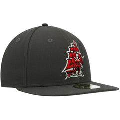 Tampa Bay Buccaneers New Era Omaha 59FIFTY Fitted Hat - Pewter online