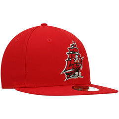Tampa Bay Buccaneers New Era Omaha 59FIFTY Fitted Hat - Red on sale
