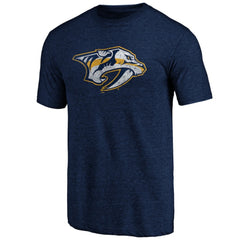 Nashville Predators Greatest Dad Tri-Blend T-Shirt Navy