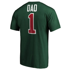 Minnesota Wild #1 Dad T-Shirt Green