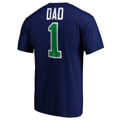 Vancouver Canucks #1 Dad T-Shirt Blue
