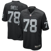 Art Shell Las Vegas Raiders Game Retired Player Jersey - Black | Nike for sale