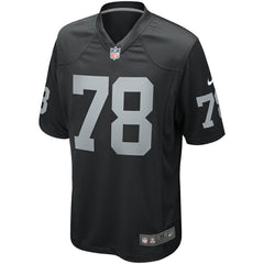 Art Shell Las Vegas Raiders Game Retired Player Jersey - Black | Nike for sale