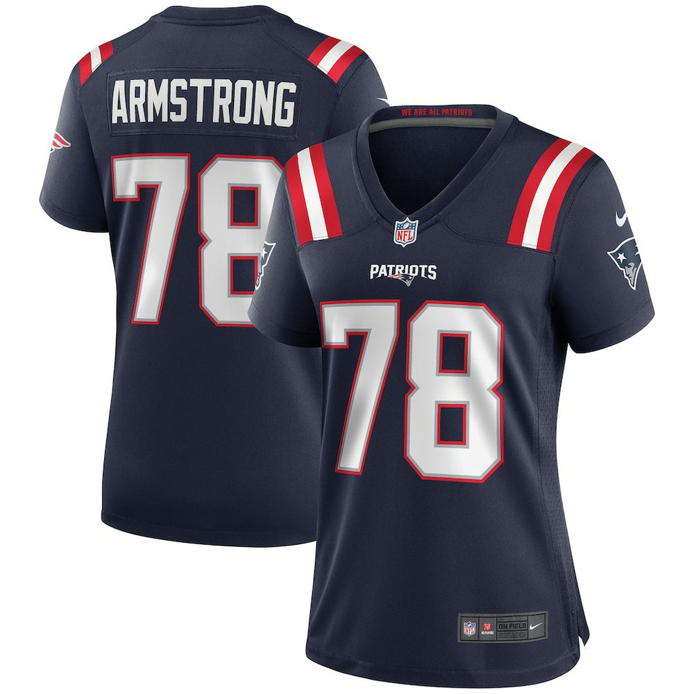 Bruce Armstrong New England Patriots Women's Game Retired Player Jersey - Navy | Nike on sale