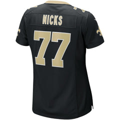 Carl Nicks New Orleans Saints Women's Game Retired Player Jersey - Black | Nike sale